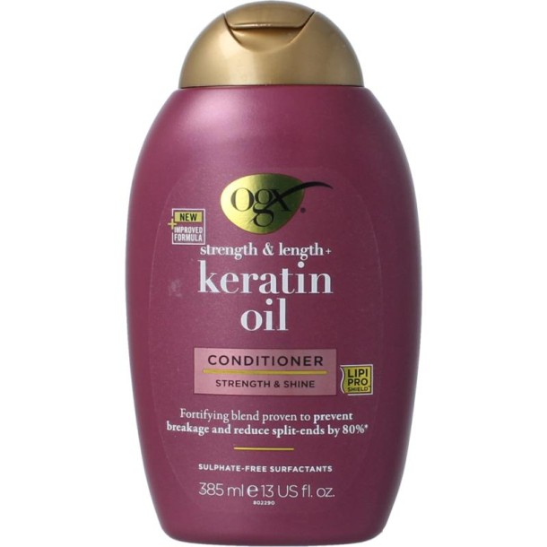 OGX Anti breakage keratin oil conditioner (385 Milliliter)