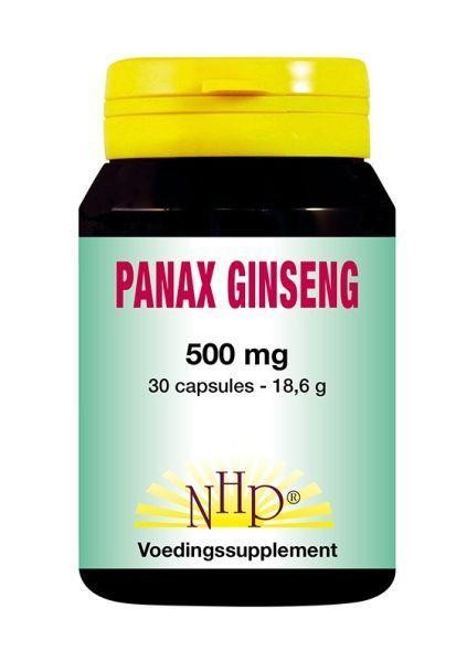 NHP Panax ginseng 500mg (30 Capsules)