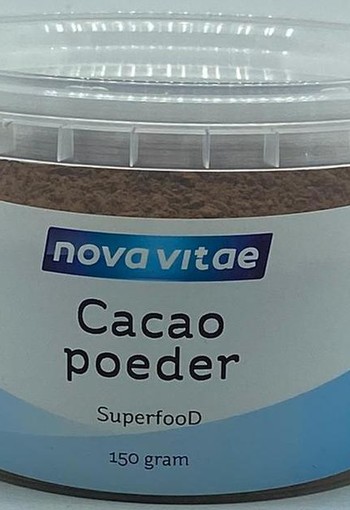 Nova Vitae Cacao poeder (150 Gram)