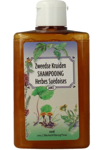 Marval & Vincent Shampoo zweedse kruiden (200 Milliliter)