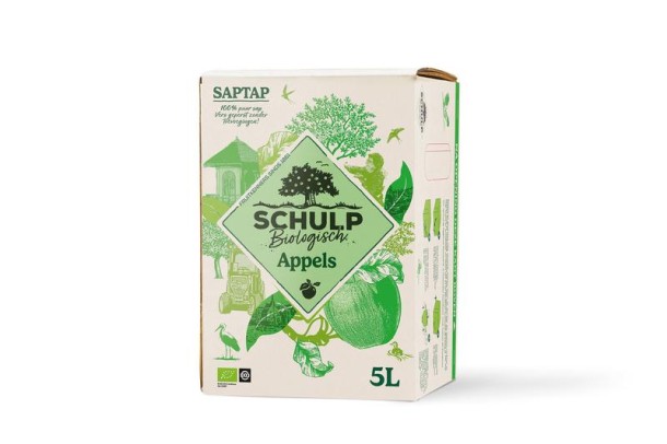 Schulp Saptap appelsap bio (5 Liter)