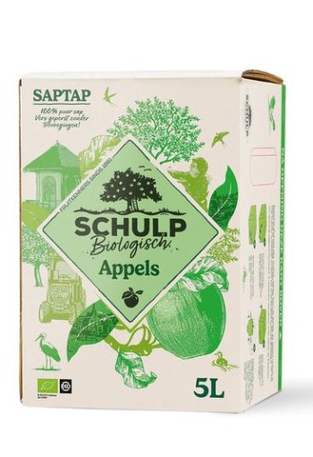 Schulp Saptap appelsap bio (5 Liter)