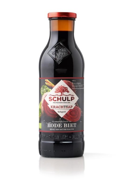 Schulp Krachtsap rode bietensap puur bio (750 Milliliter)