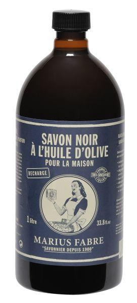 Marius Fabre Savon noir zwarte zeep navulling (1 Liter)
