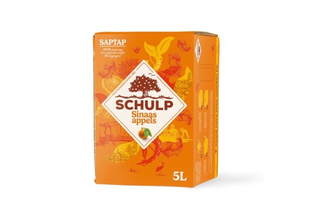 Schulp Saptap sinaasappelsap (5 Liter)