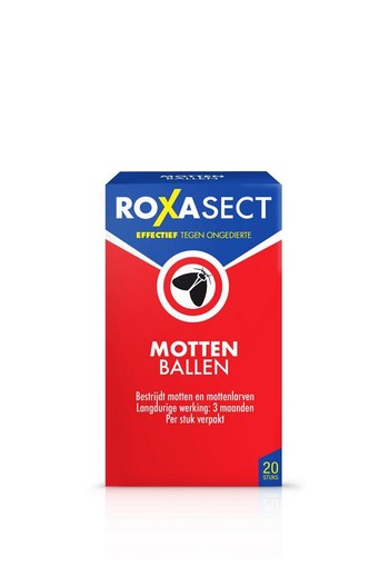 Roxasect Mottenballen (20 Stuks)