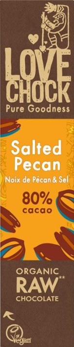 Lovechock Salted pecan bio (40 Gram)