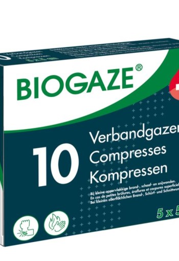 Biogaze Biogaze 5 x 5 cm (10 stuks)