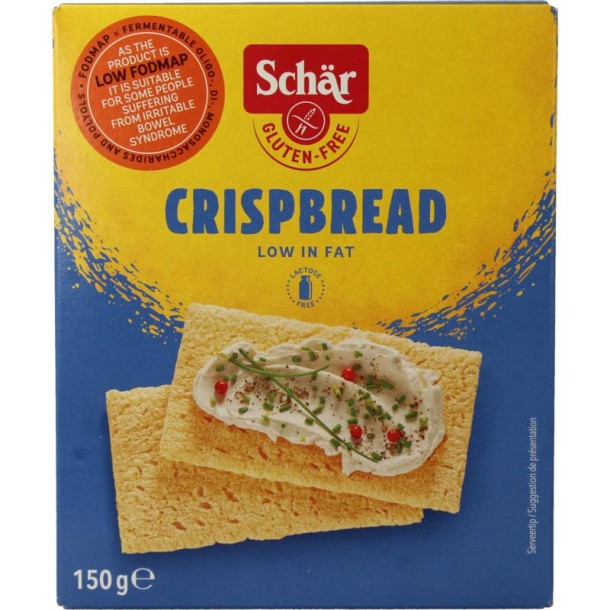 Dr Schar Crispbread glutenvrij (150 Gram)