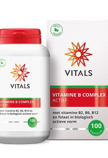 Vitals Vitamine B complex actief (100 Capsules)