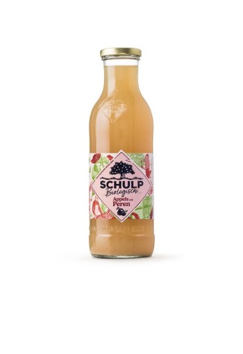 Schulp Appel & perensap bio (750 Milliliter)