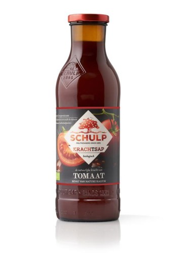 Schulp Krachtsap tomatensap puur bio (750 Milliliter)