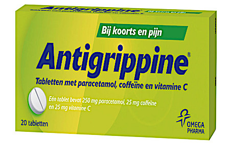 An­ti­grip­pi­ne Ta­blet­ten 20 stuks