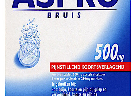 As­pro Bruis­ta­blet­ten 500 mg 20 stuks