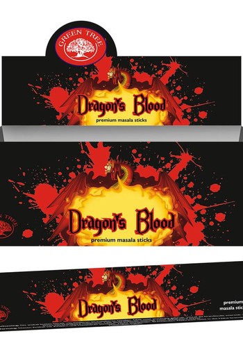 Green Tree Wierookstokjes dragon blood (15 Gram)