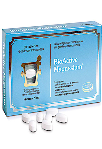 Bio­Ac­ti­ve mag­ne­si­um ta­blet­ten 60 stuks