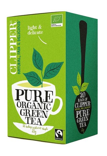 Clipper Green tea bio (20 Zakjes)