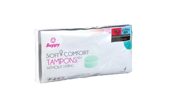 Beppy Soft+ comfort tampons dry (4 Stuks)