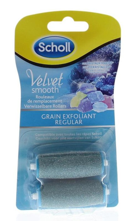 Scholl Velvet refill regular (2 Stuks)