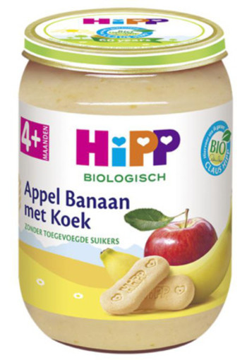 Hipp Appel Banaan Met Koek 190g