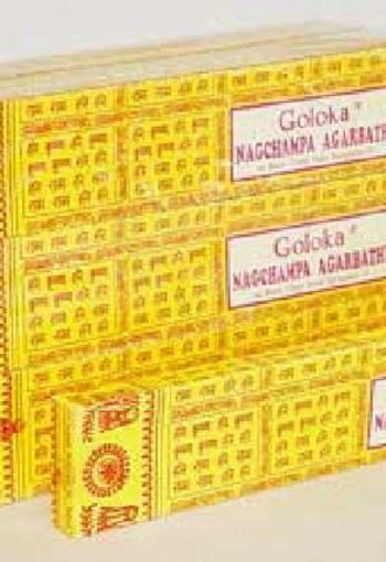 Goloka Wierookstokjes nag champa (16 Gram)