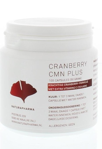 Naturapharma Cranberry CMN plus (100 Vegetarische capsules)