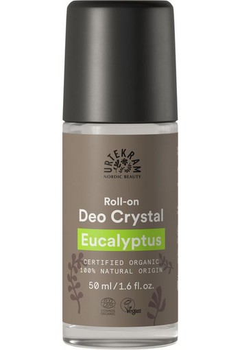 Urtekram Deodorant crystal roll on eucalyptus (50 Milliliter)