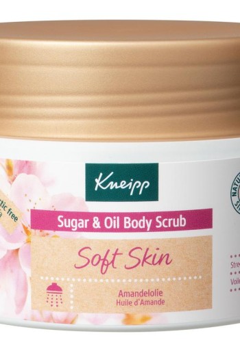 Kneipp Body scrub sugar & oil soft skin (220 Gram)