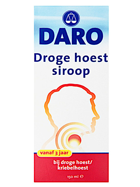 Da­ro Dro­ge hoest si­roop 150 ml