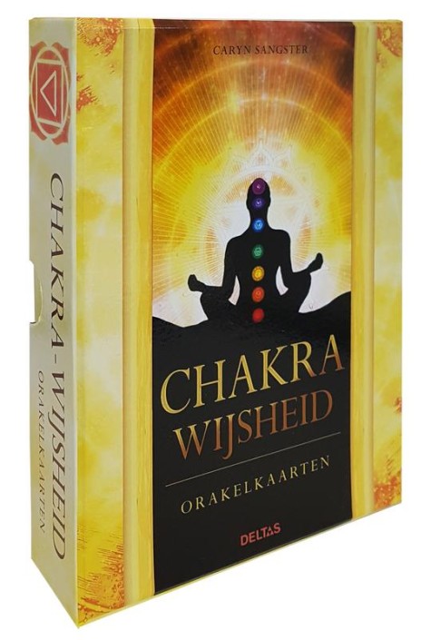Deltas Chakra wijsheid boek en orakelkaarten (1 Set)
