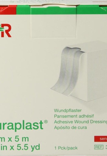 Curaplast Wondpleister sensitive 8cm x 5m (1 Rol)
