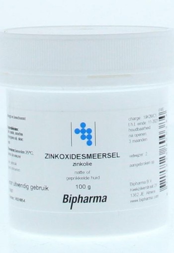 Bipharma Zinkoxidesmeersel zinkolie (100 Gram)