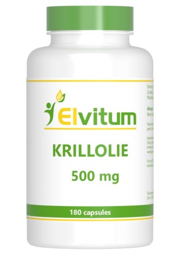 Elvitaal/elvitum Krill olie 500 mg (180 Capsules)