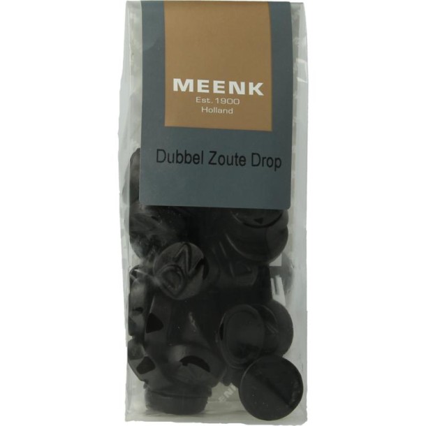 Meenk Dubbelzoute drop (180 Gram)