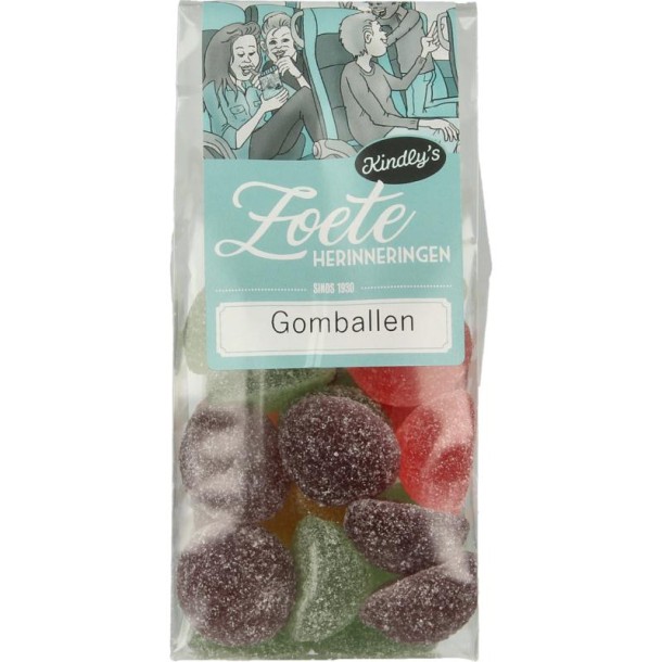 Kindly's Gomballen zoete herinneringen (165 Gram)