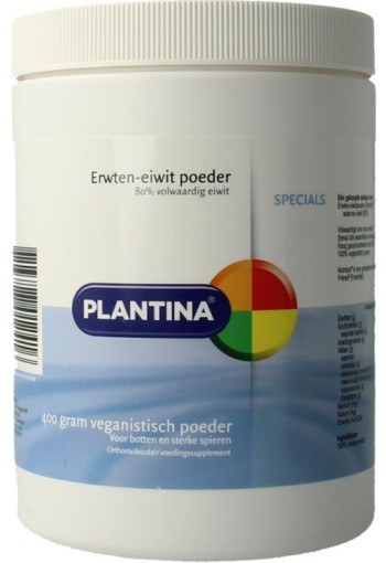 Plantina Erwten eiwit poeder (400 Gram)