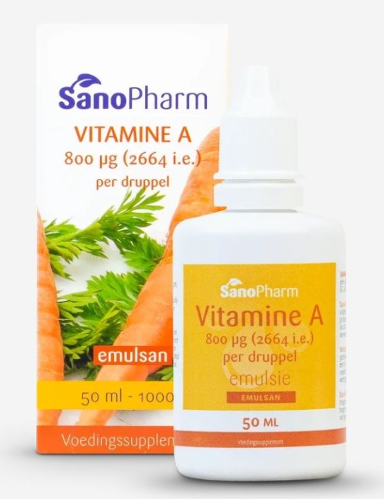 Sanopharm Vitamine A Emulsan (50 Milliliter)