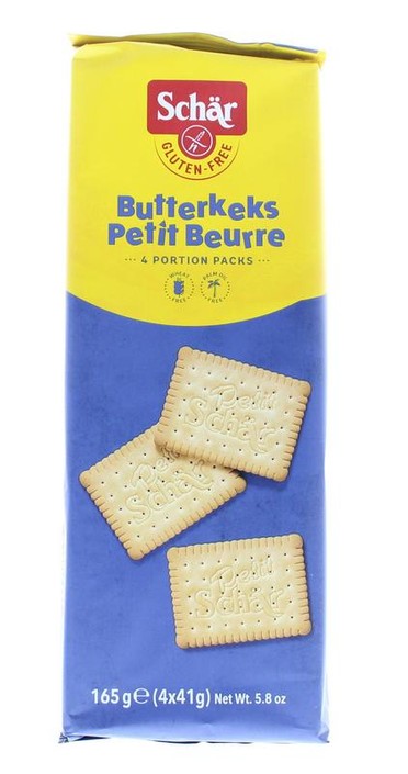 Dr Schar Butterkeks biscuit (165 Gram)