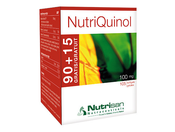 Nutrisan Nutriquinol 100 mg (105 Softgels)
