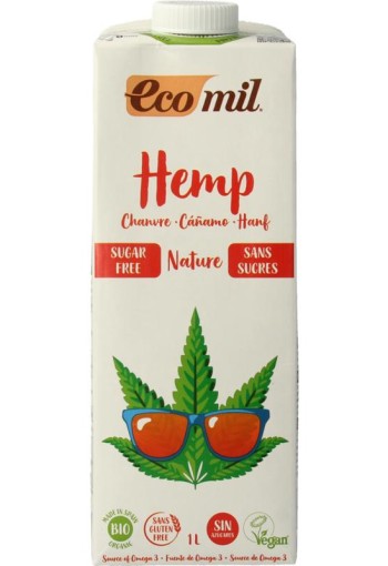 Ecomil Hennepdrank naturel bio (1 Liter)