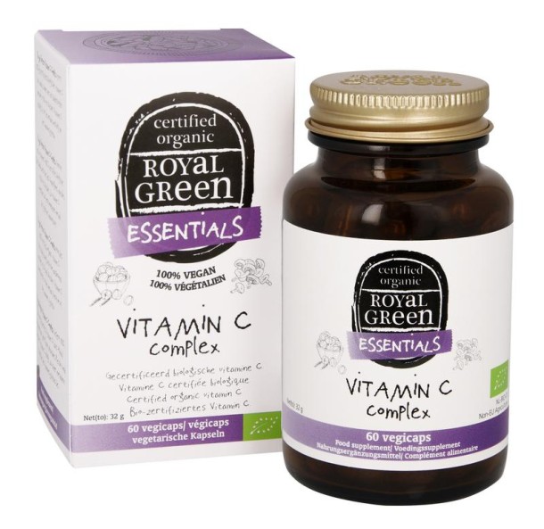 Royal Green Vitamine C complex bio (60 Vegetarische capsules)