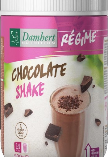 Damhert Maaltijdshake chocolade (520 Gram)