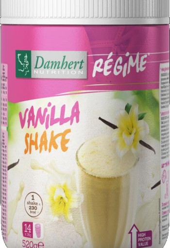 Damhert Maaltijdshake vanille (520 Gram)