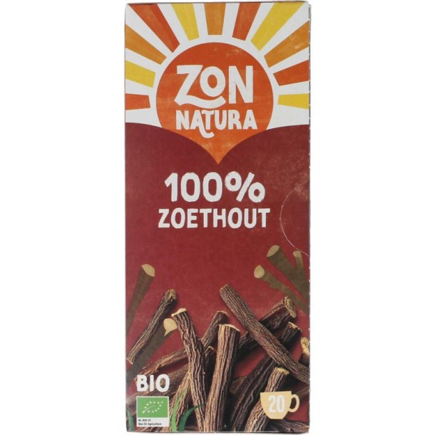 Zonnatura Zoethout thee bio (20 Zakjes)