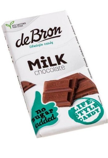 De Bron Tablet melk stevia (85 Gram)