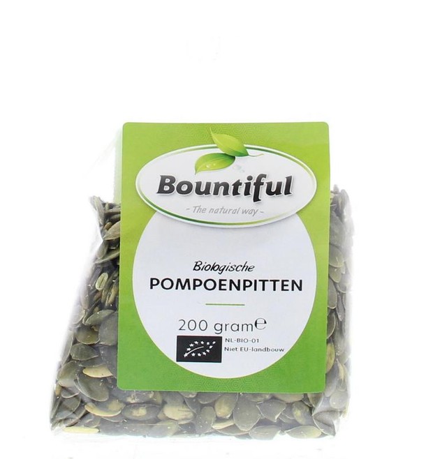 Bountiful Pompoenpitten bio (200 Gram)