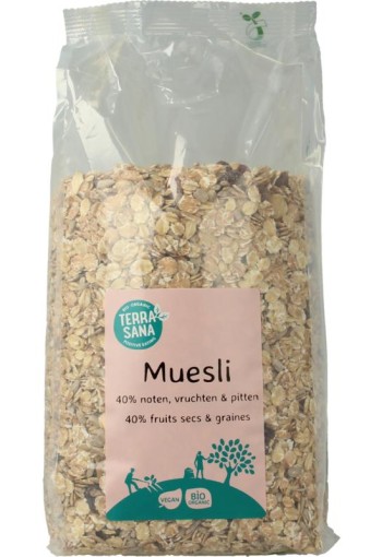 Terrasana Muesli noten & zuidvruchten bio (1 Kilogram)