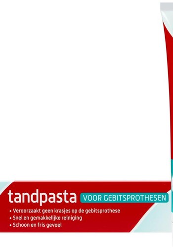 Ecosym Tandpasta voor gebitsprotese (75 Milliliter)