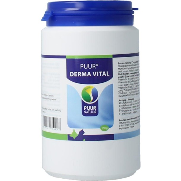 Puur Derma vital hond/kat (150 Gram)
