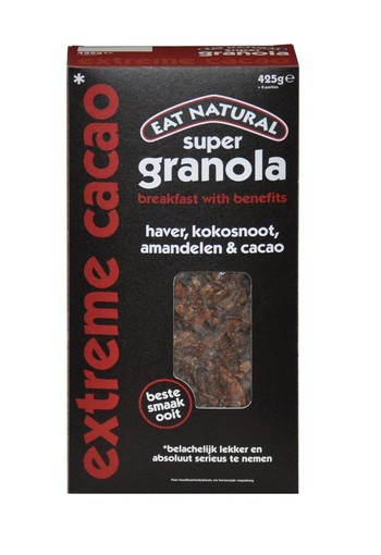 Eat Natural Granola extreem cacao (425 Gram)